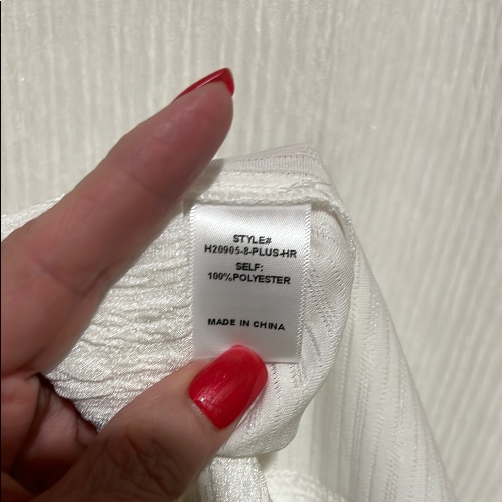 JODIFL White Dolman Sleeve Blouse Relaxed Fit - Picture 5 of 5